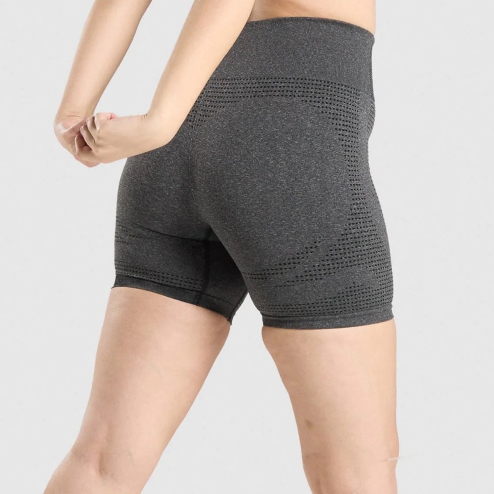 Gymshark Vital Seamless 2.0 Shorts - Charcoal Marl size xs